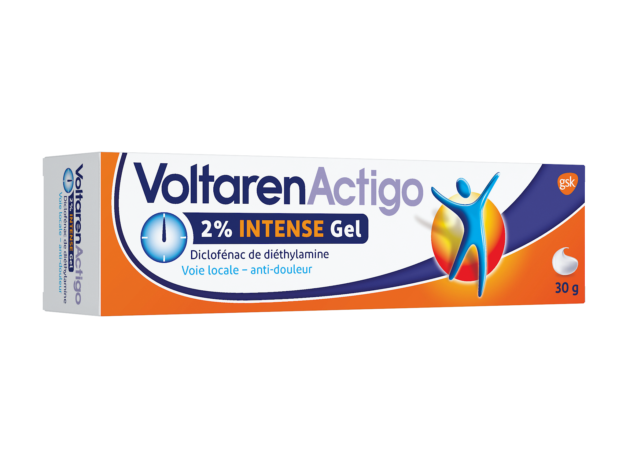 image VoltarenActigo® 2% – 30 g – 12 produits